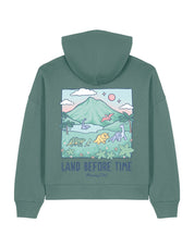 Dinosaurs Boxy Organic Cotton Hoodie