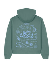 Swim Club Boxy Organic Cotton Hoodie