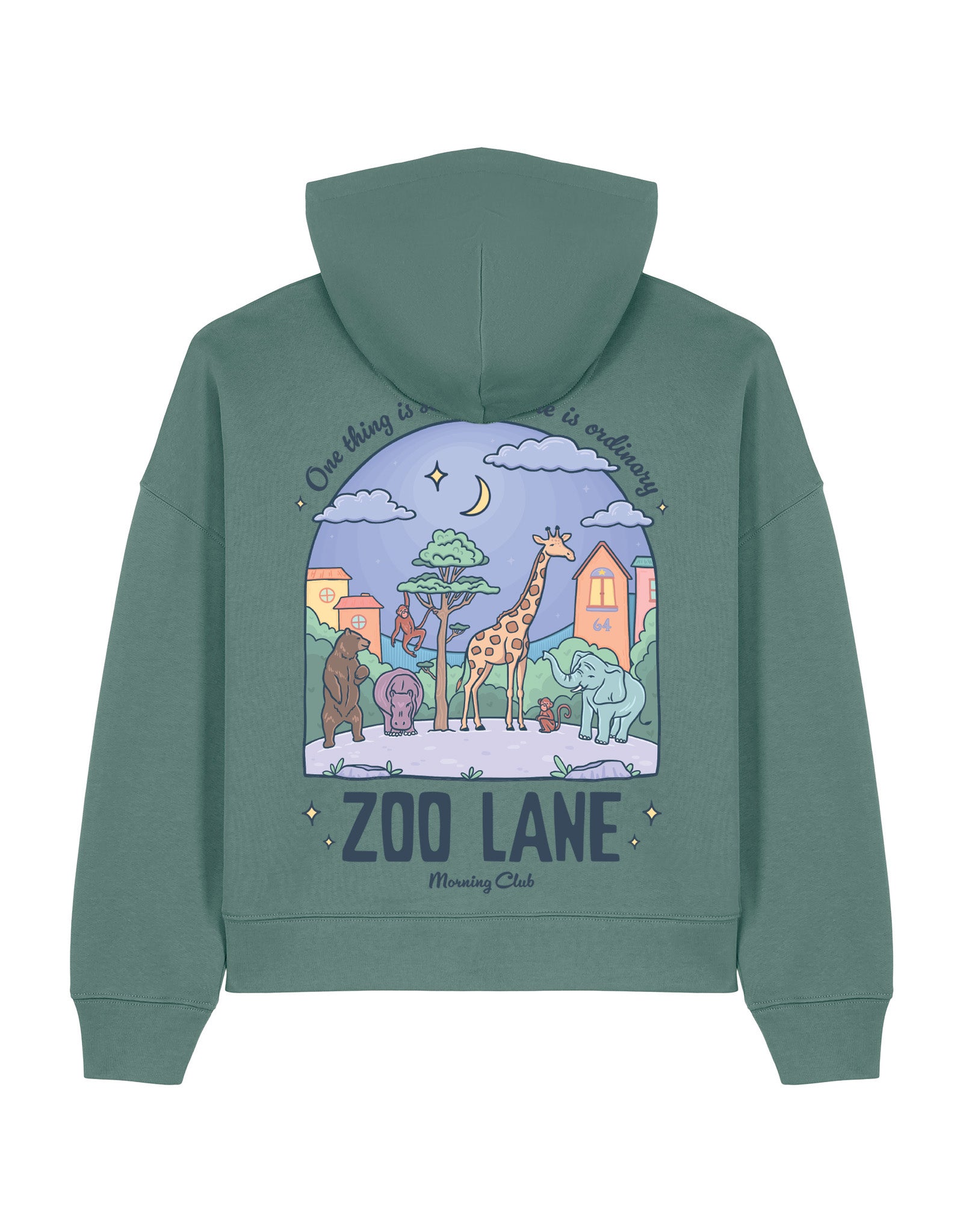 Zoo Lane Boxy Organic Cotton Hoodie