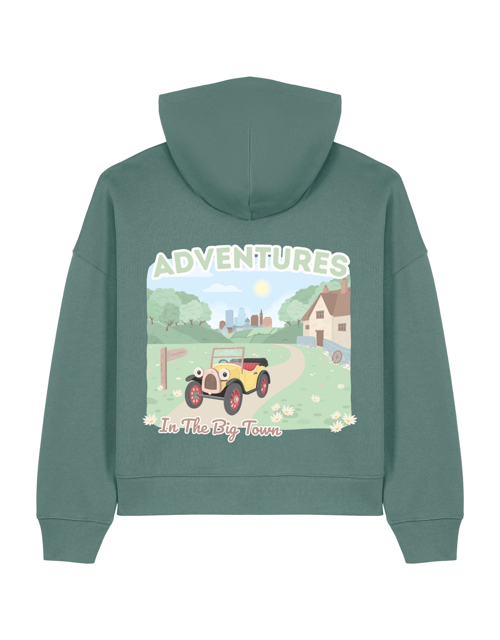 Brum Boxy Organic Cotton Hoodie