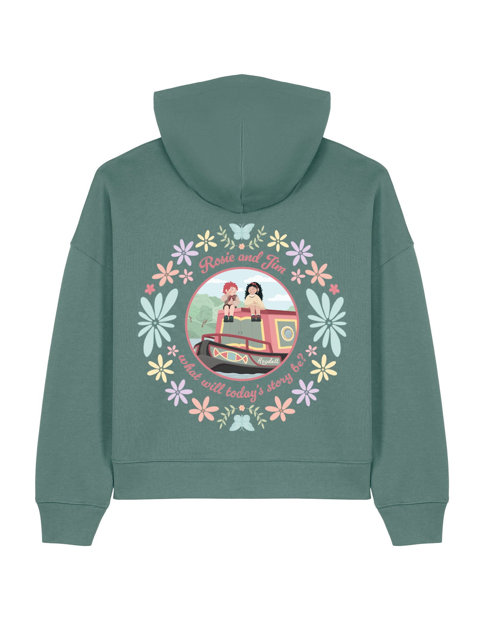 Rosie & Jim Boxy Organic Cotton Hoodie