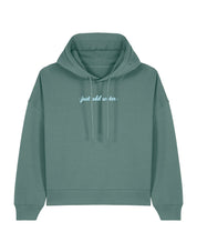 Just Add Water Boxy Organic Cotton Hoodie
