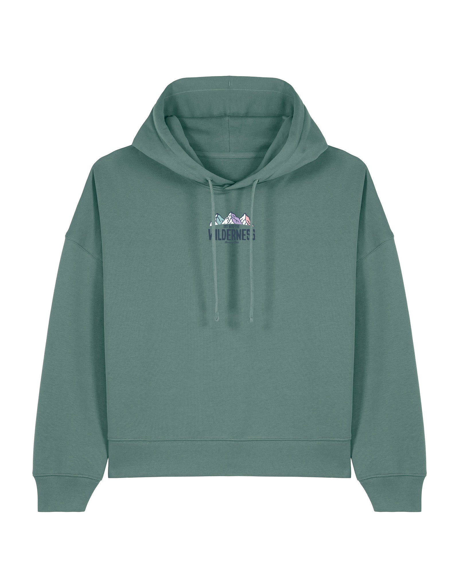 Into The Wilderness Boxy Organic Cotton Hoodie