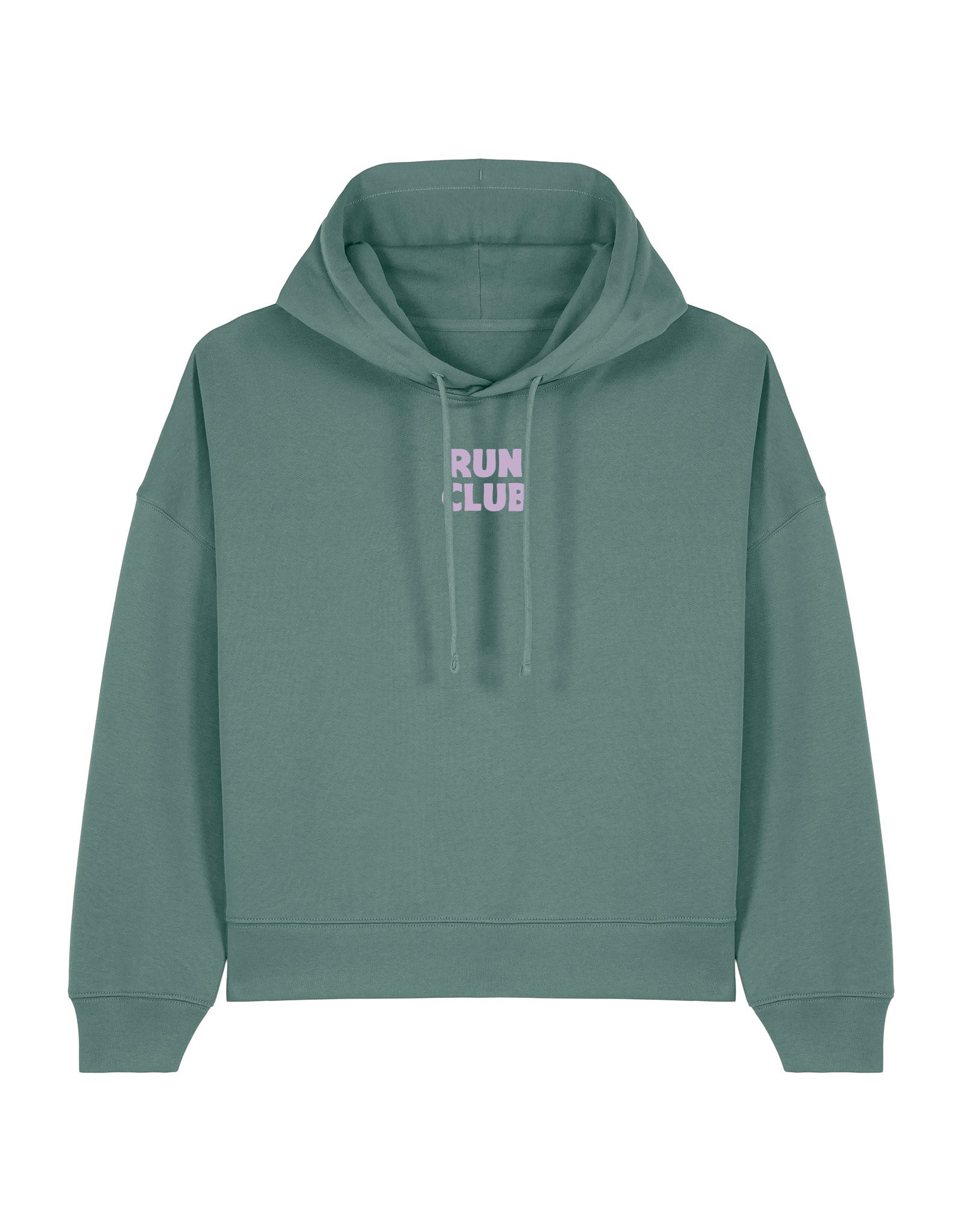 Run Club Boxy Organic Cotton Hoodie