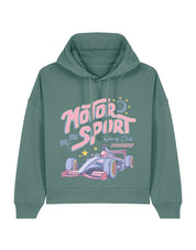 Motorsport Club Boxy Organic Cotton Hoodie