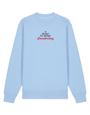 Groundbreaking Embroidered Organic Cotton Sweatshirt