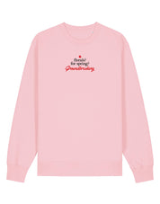 Groundbreaking Embroidered Organic Cotton Sweatshirt