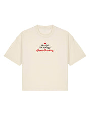 Groundbreaking Embroidered Boxy Organic Cotton Tee