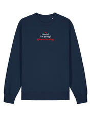 Groundbreaking Embroidered Organic Cotton Sweatshirt