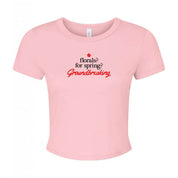 Groundbreaking Embroidered Micro Rib Baby Tee