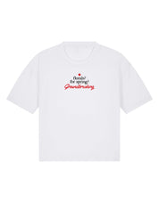 Groundbreaking Embroidered Boxy Organic Cotton Tee