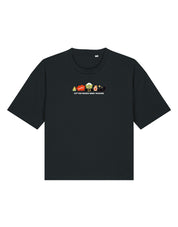 Elf Embroidered Boxy Organic Cotton Tee