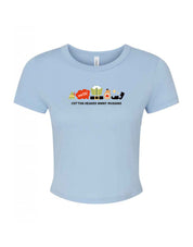 Elf Embroidered Micro Rib Baby Tee