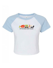 Elf Embroidered Micro Rib Baby Tee