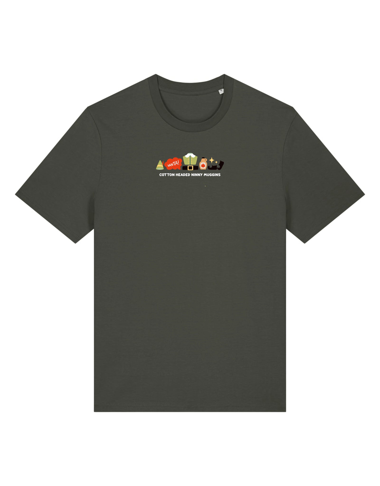 Elf Embroidered Organic Cotton T-Shirt