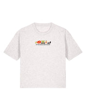 Elf Embroidered Boxy Organic Cotton Tee