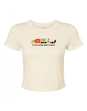 Elf Embroidered Micro Rib Baby Tee