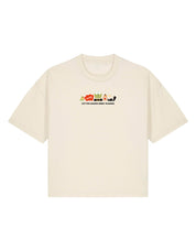 Elf Embroidered Boxy Organic Cotton Tee