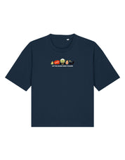 Elf Embroidered Boxy Organic Cotton Tee