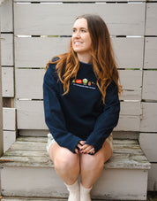 Elf Embroidered Organic Cotton Sweatshirt