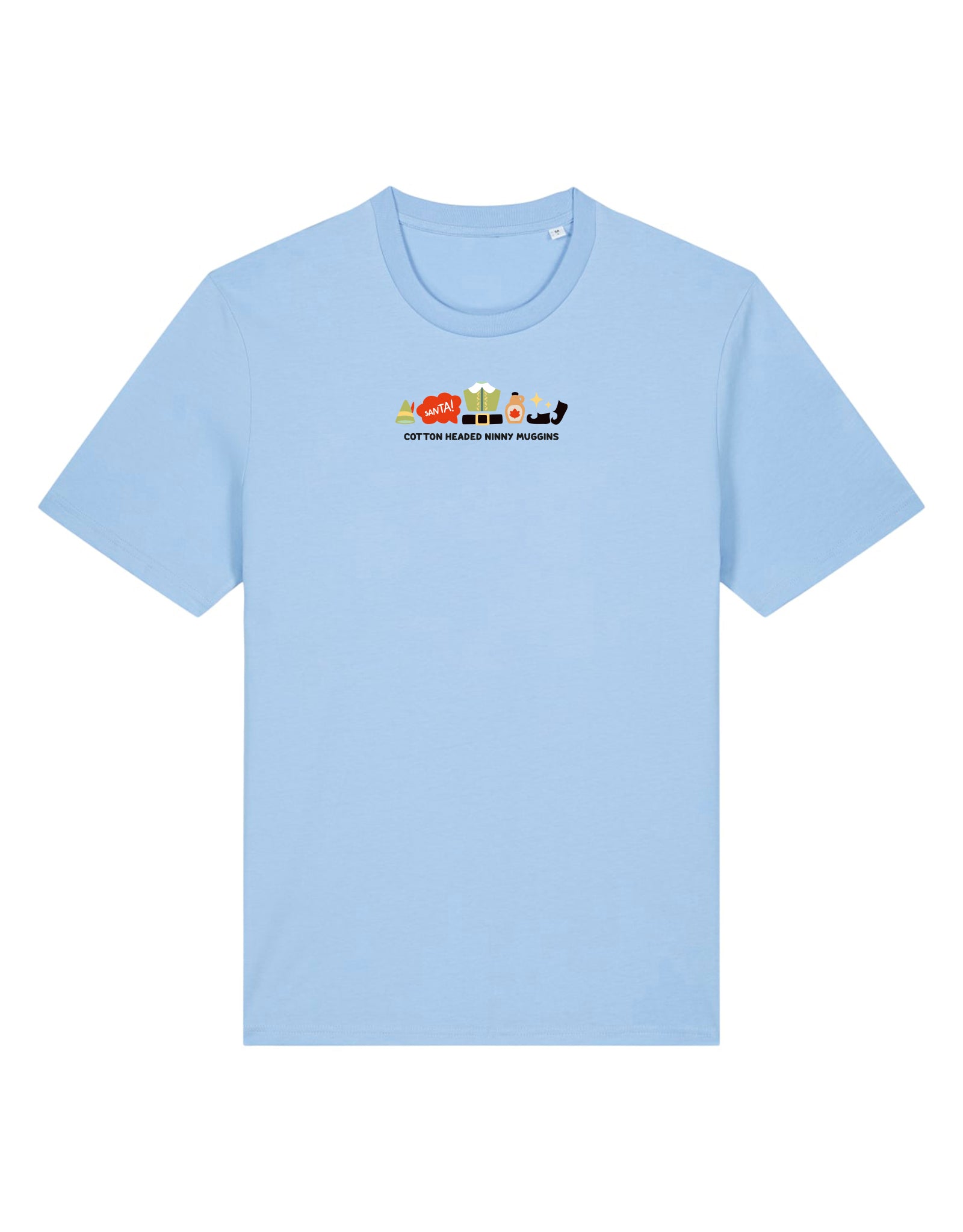 Elf Embroidered Organic Cotton T-Shirt