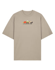 Elf Embroidered Oversized Organic Cotton Tee