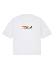 Elf Embroidered Boxy Organic Cotton Tee