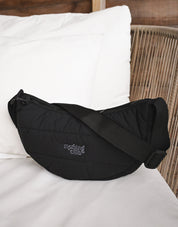 Essentials Recycled Nylon Quilted Cross Body Bag