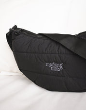 Essentials Recycled Nylon Quilted Cross Body Bag
