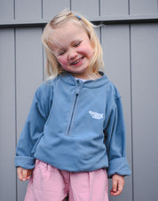 Essential Recycled Polyester Half Zip Childrens Micro Fleece