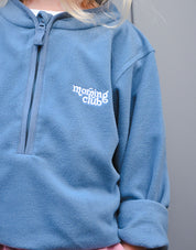 Essential Recycled Polyester Half Zip Childrens Micro Fleece