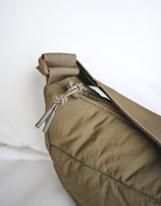 Essentials Recycled Nylon Quilted Cross Body Bag