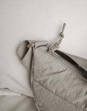 Essentials Recycled Nylon Quilted Cross Body Bag