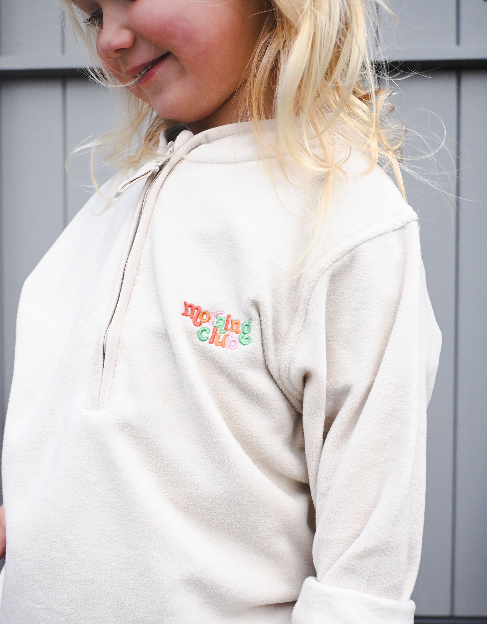 Essential Recycled Polyester Half Zip Childrens Micro Fleece