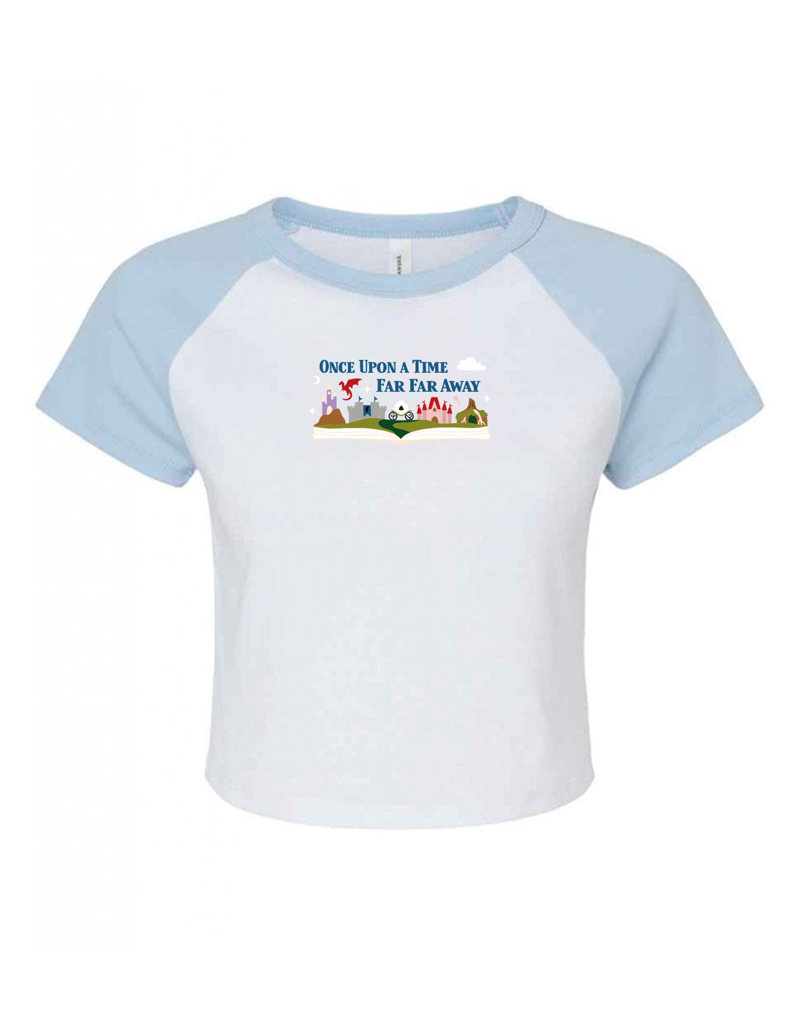 Far Far Away Embroidered Micro Rib Baby Tee
