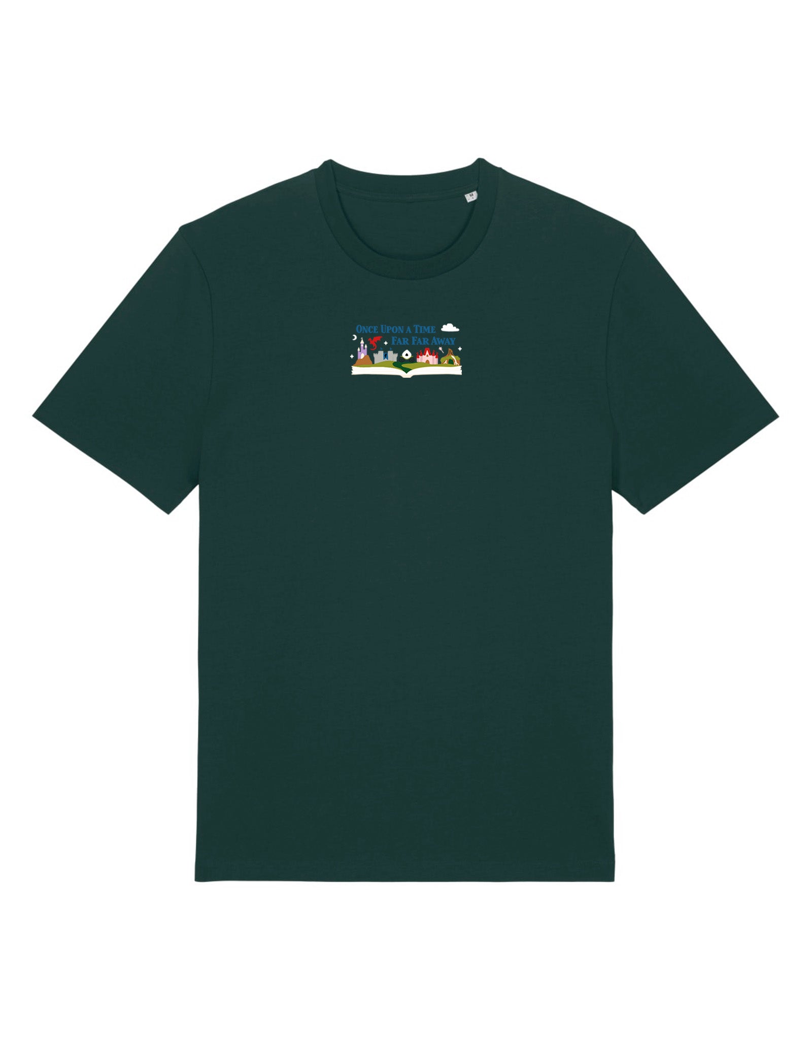Far Far Away Embroidered Organic Cotton T-Shirt