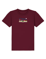 Far Far Away Embroidered Organic Cotton Childrens T-Shirt
