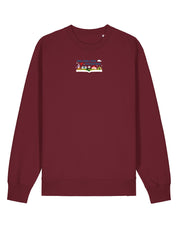 Far Far Away Embroidered Organic Cotton Sweatshirt
