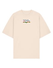 Far Far Away Embroidered Oversized Organic Cotton Tee