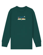 Far Far Away Embroidered Organic Cotton Childrens Sweatshirt
