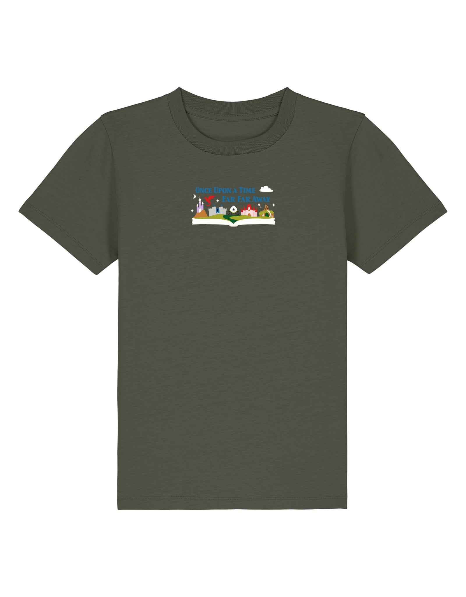 Far Far Away Embroidered Organic Cotton Childrens T-Shirt