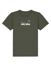 Far Far Away Embroidered Organic Cotton Childrens T-Shirt