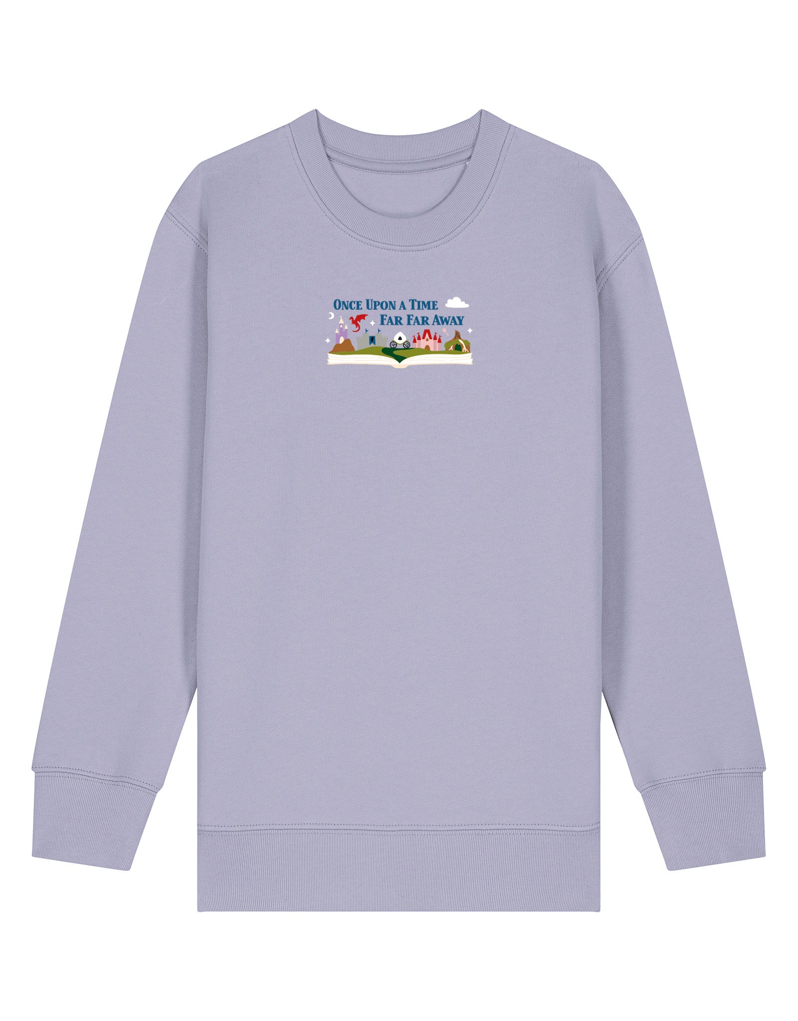 Far Far Away Embroidered Organic Cotton Childrens Sweatshirt