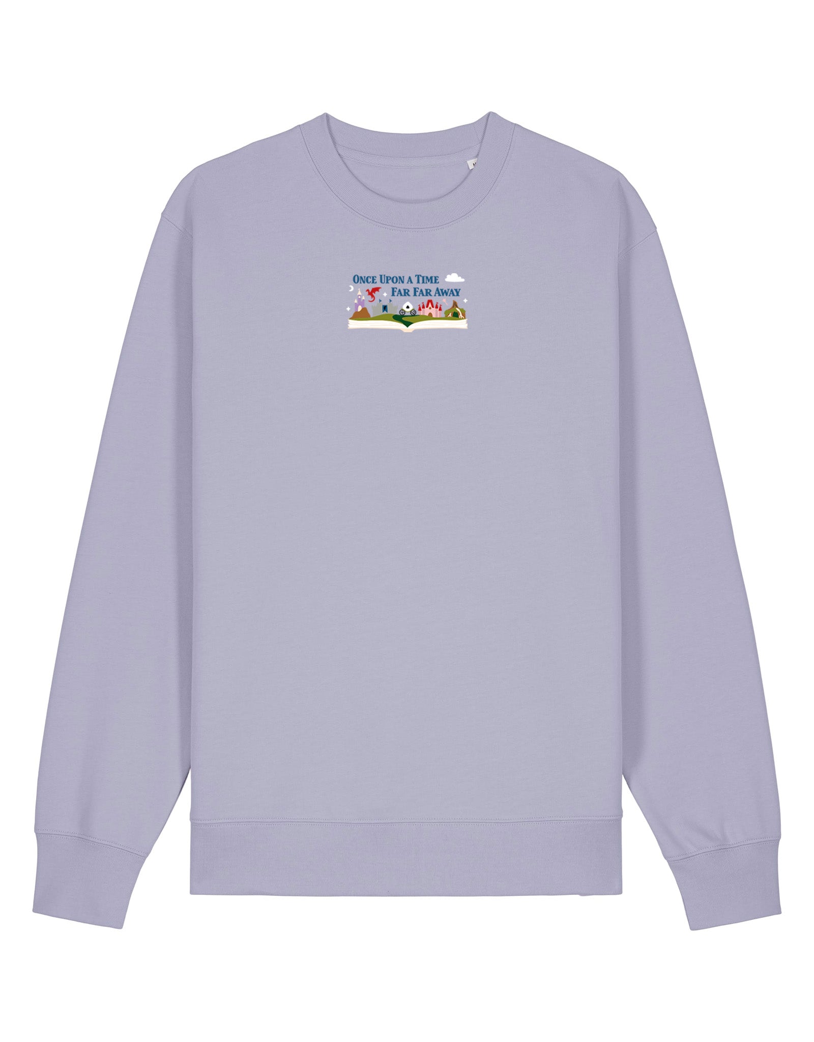Far Far Away Embroidered Organic Cotton Sweatshirt