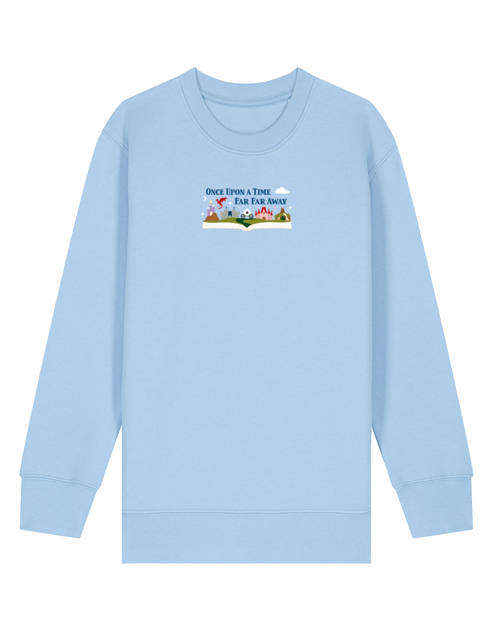 Far Far Away Embroidered Organic Cotton Childrens Sweatshirt