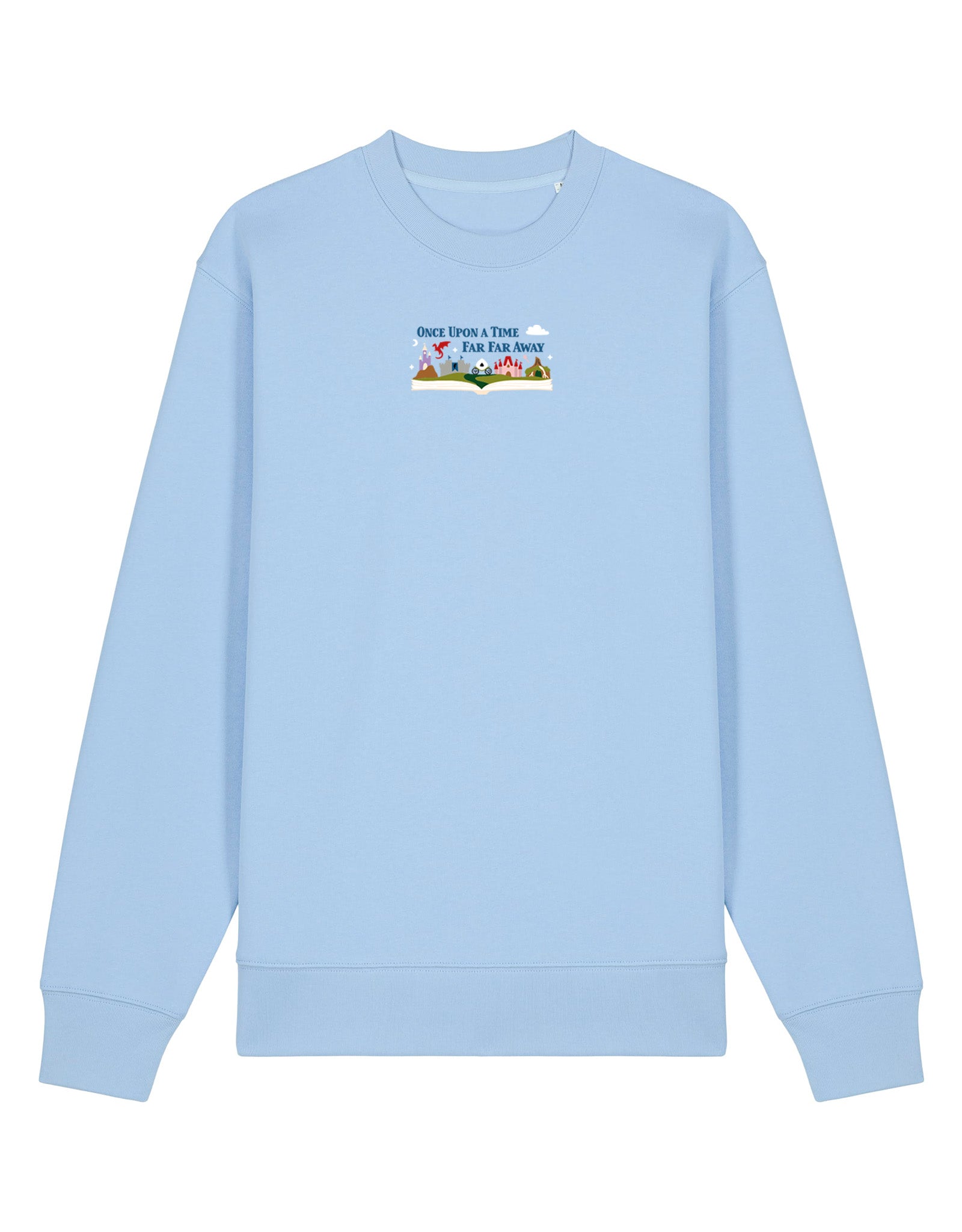 Far Far Away Embroidered Organic Cotton Sweatshirt