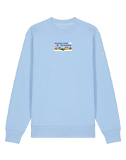 Far Far Away Embroidered Organic Cotton Sweatshirt