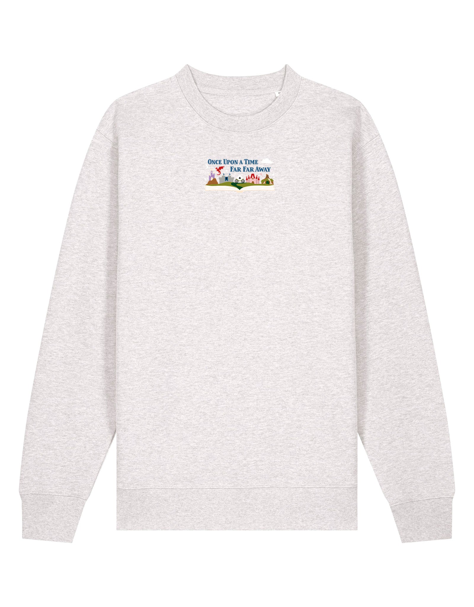 Far Far Away Embroidered Organic Cotton Sweatshirt
