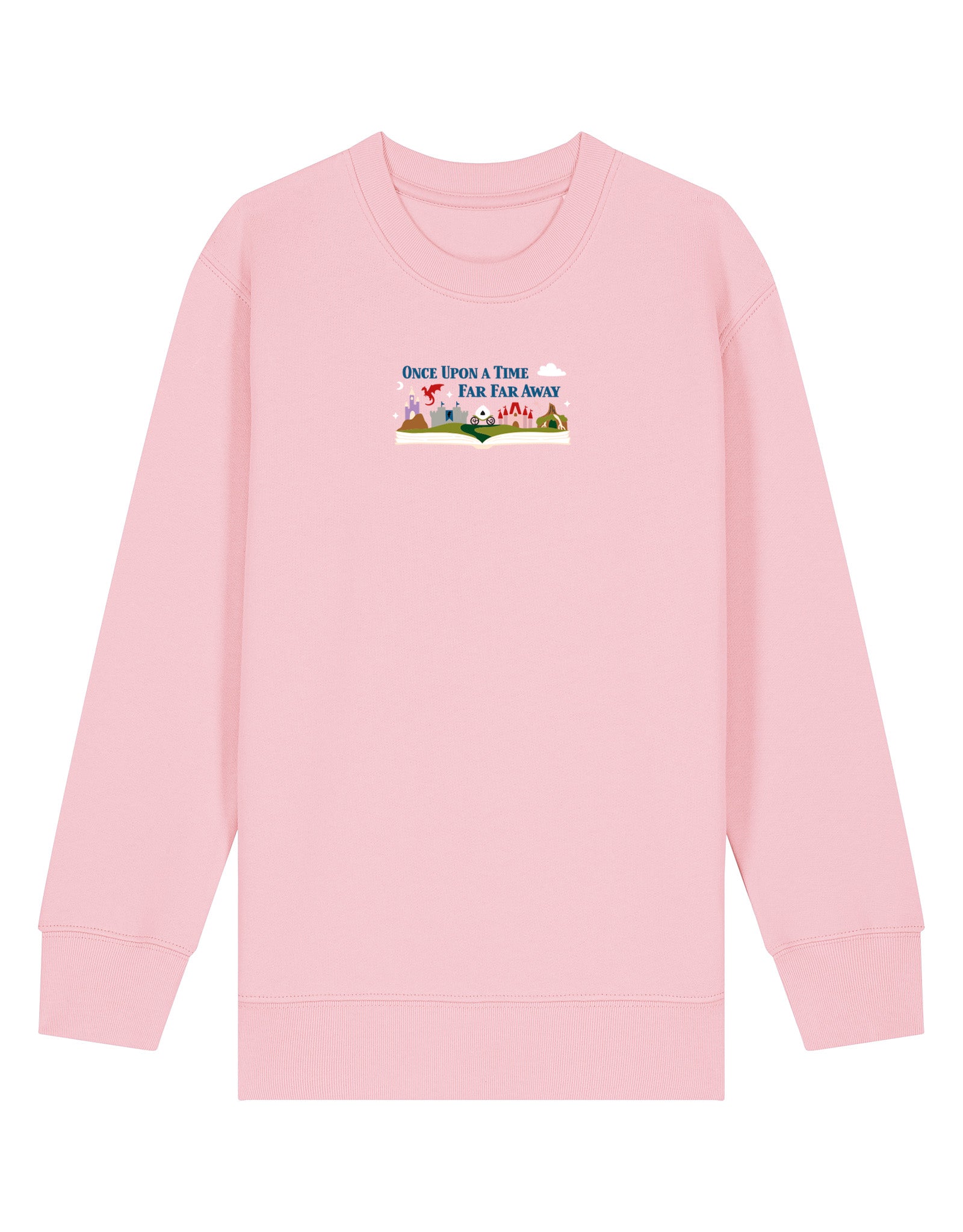 Far Far Away Embroidered Organic Cotton Childrens Sweatshirt