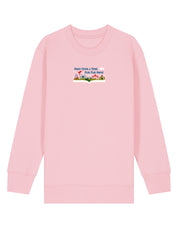 Far Far Away Embroidered Organic Cotton Childrens Sweatshirt